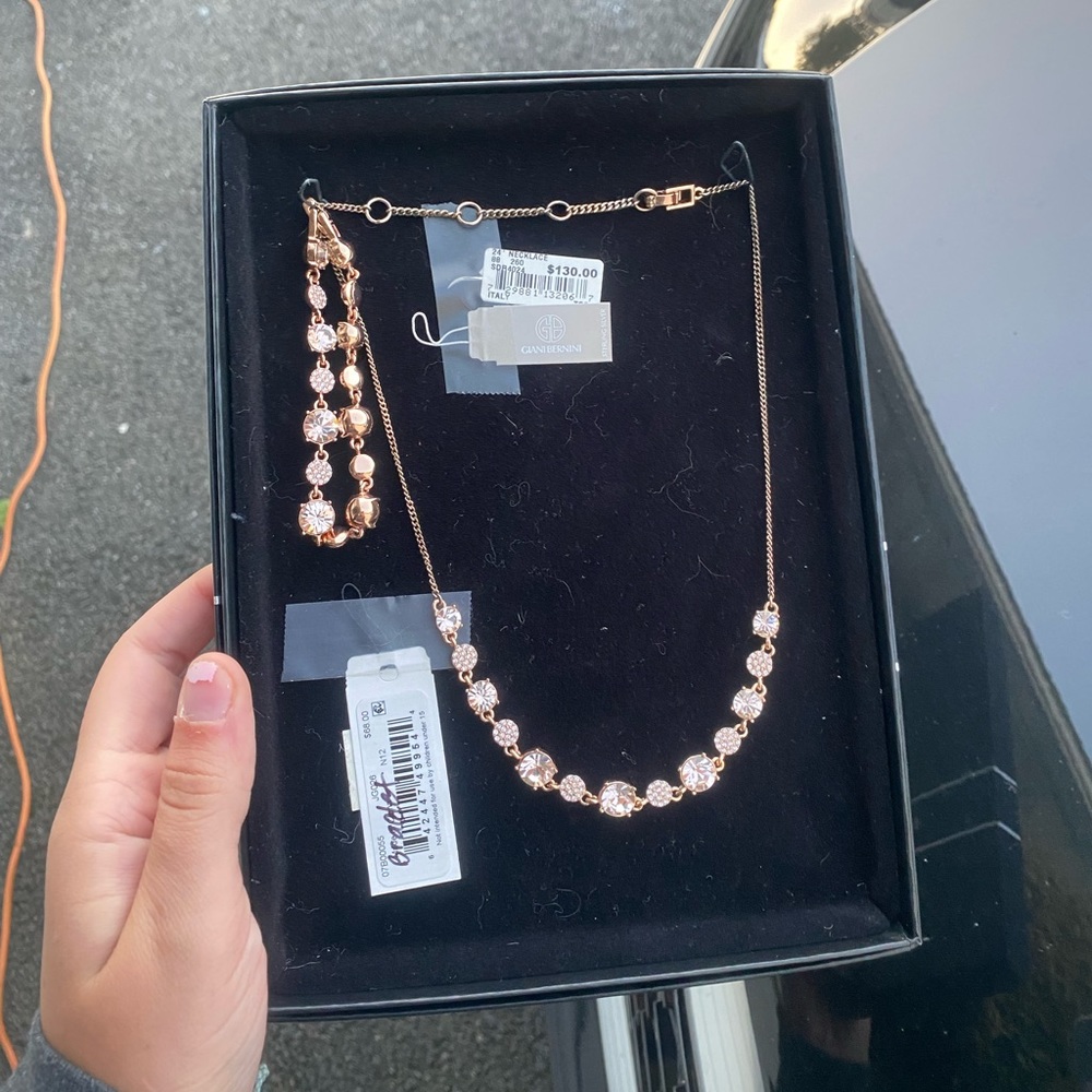 Giani Bernini Necklace and Bracelet